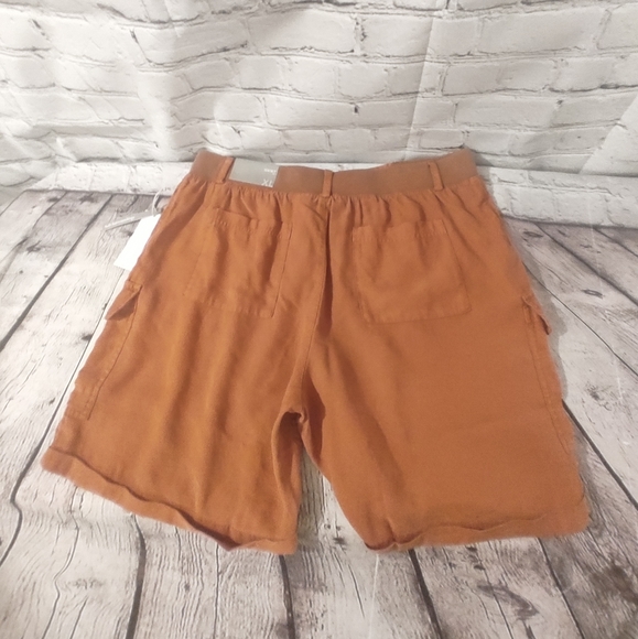 Soft Surroundings Shorts Nwt Soft Surroundings Burnt Orange Xl Cargo Shorts Poshmark